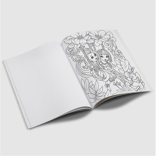 Книжка за оцветяване, Звездни принцеси