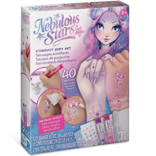Блестящ творчески комплект за тяло, с татуировки