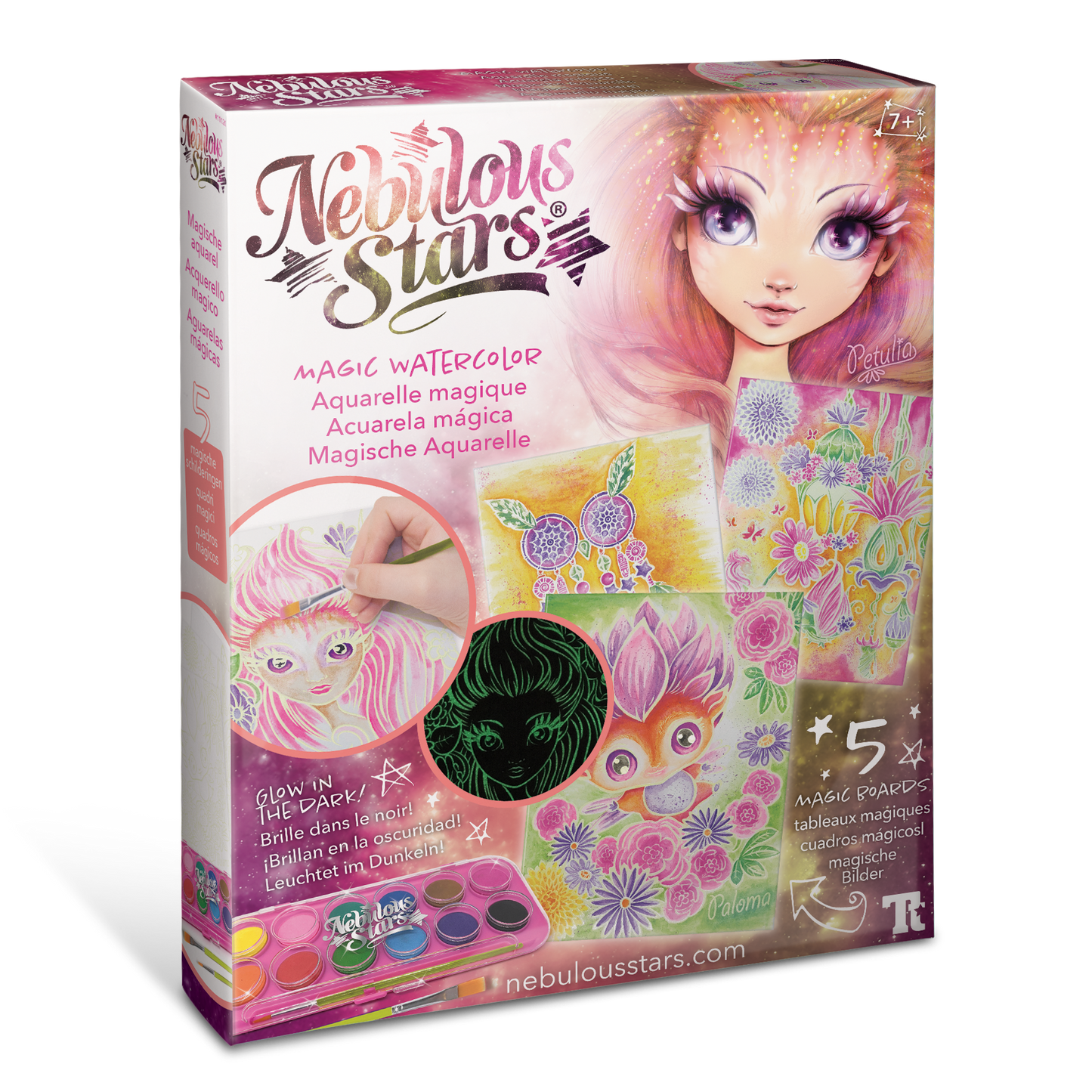 Магически картини с акварелни бои, Петулия