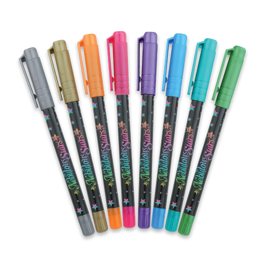 Гел химикалки, цветове: Неон/ Металик 8 бр.