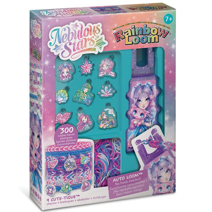 Комплект за плетене на гривни и талисмани с ластици - Rainbow Loom