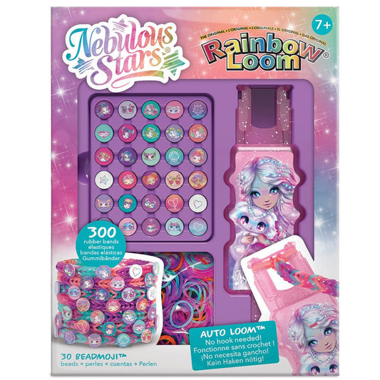 Комплект за плетене на гривни с мъниста и ластици - Rainbow Loom