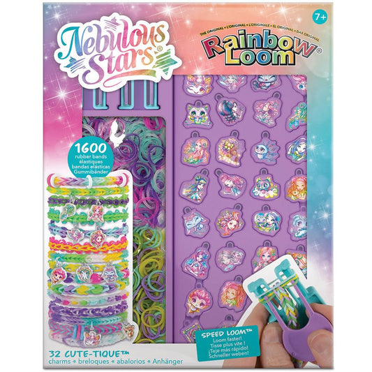 Комплект за плетене на гривни с талисмани - Rainbow Loom