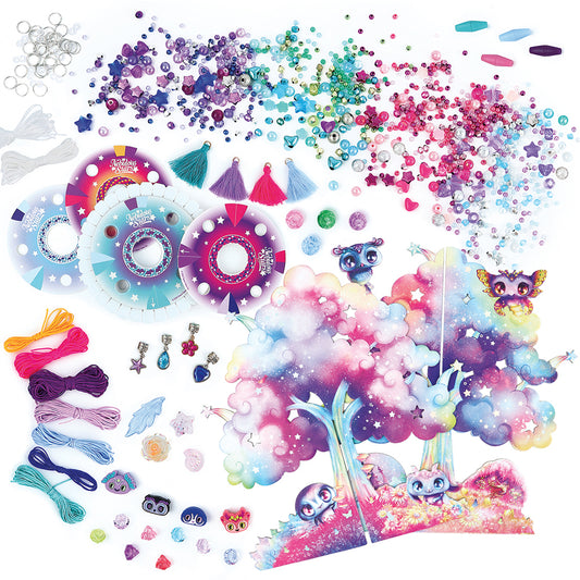 Дърво за бижута Селестиал, с творчески комплект за гривни