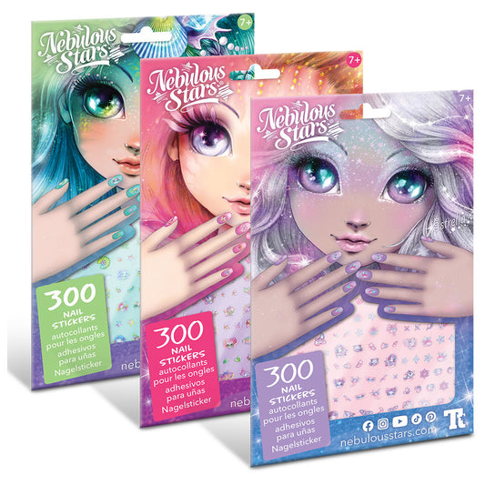 Стикери за нокти, 300 броя