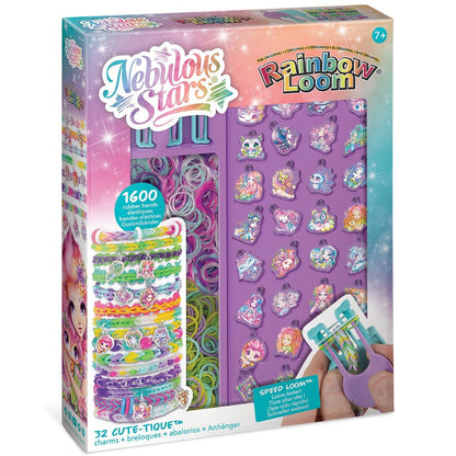 Комплект за плетене на гривни с талисмани - Rainbow Loom